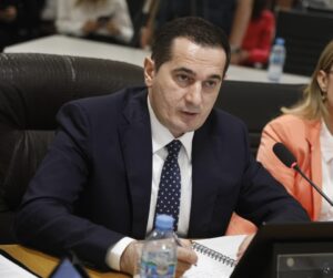 Drejtuesi i SPAK, Klodjan Braho prezanton raportin vjetor për vitin 2025 në Këshillin e Lartë të Prokurorisë